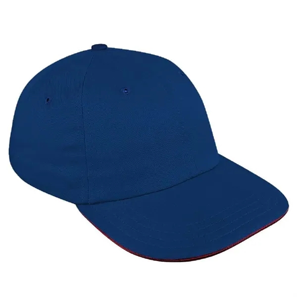 Order Custom Unstructured "Dad", Brushed Cotton, Leather Strap Baseball Caps. American... from ASI 73775 Unionwear