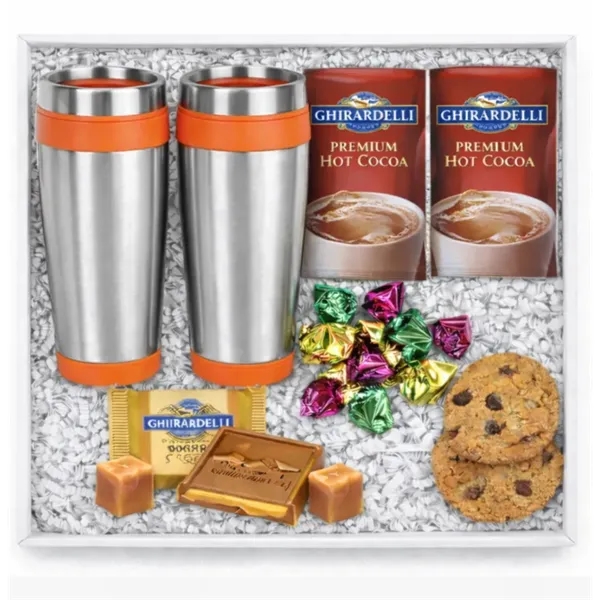 Tumbler Set with Cocoa and Cookies... from ASI 89971 Stuff A Mug