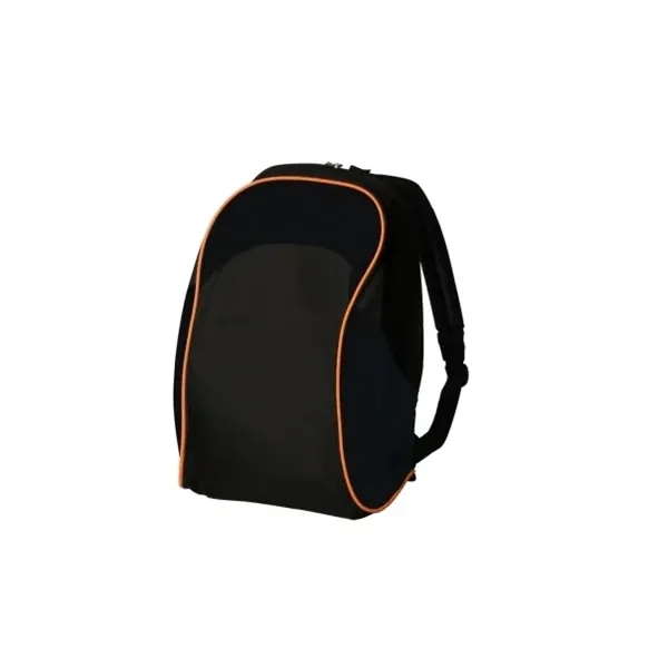 11" x 17.5" two-tone backpack with padded back and adjustable straps.... from ASI 39552 BEL Promo