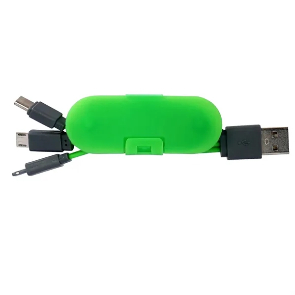 Cable wrap phone stand made of plastic.... from ASI 39552 BEL Promo