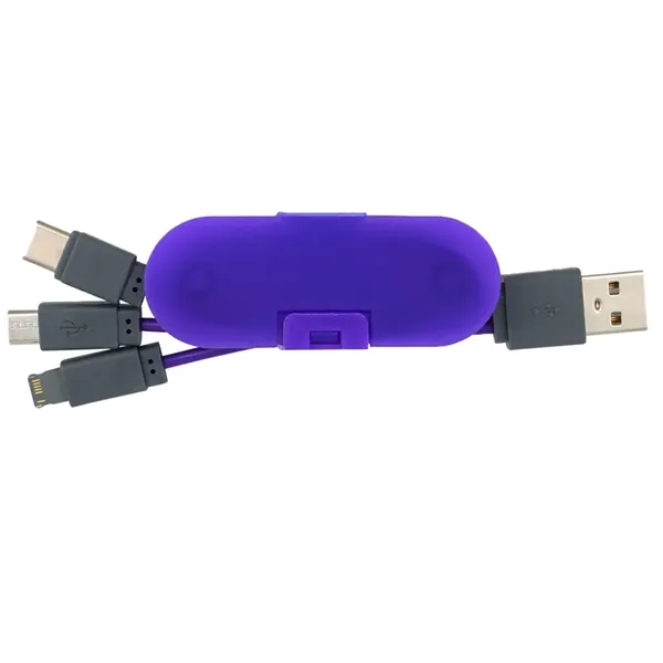 Cable wrap phone stand made of plastic.... from ASI 39552 BEL Promo