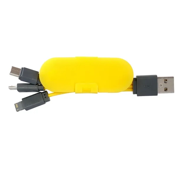 Cable wrap phone stand made of plastic.... from ASI 39552 BEL Promo