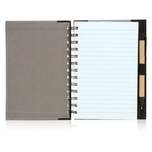 5 x 7 in Eco Friendly Spiral Notebook with Pen.... from ASI 39552 BEL Promo