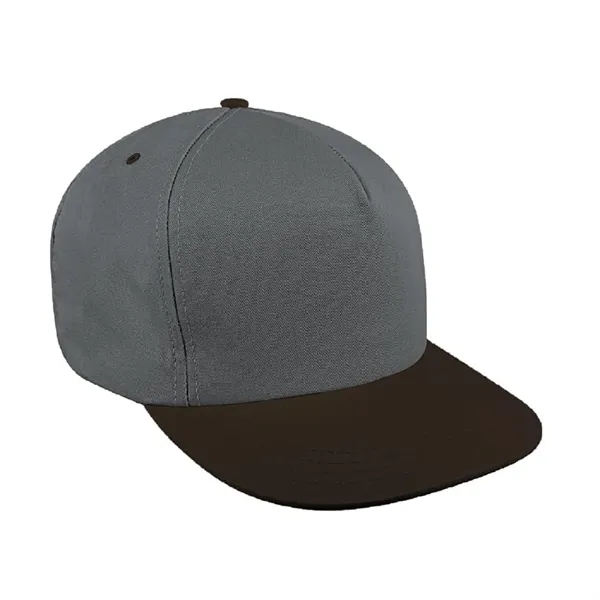 Order Custom High Crown Trucker, Brushed Cotton, Snapback Baseball Caps. American... from ASI 73775 Unionwear