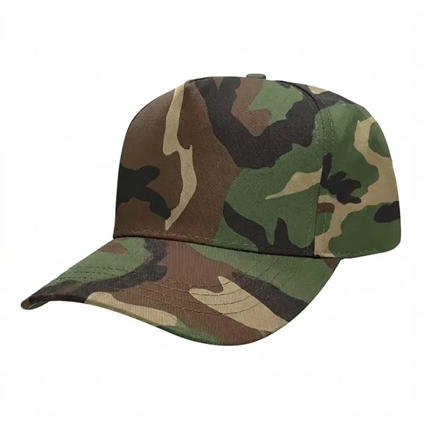 Order Custom High Crown Trucker, Snapback, Woodland Camo Baseball Caps Union... from ASI 73775 Unionwear