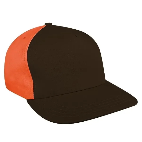 Order Custom Low Crown 5 Panel, Fabric Strap-Slide, Cotton Twill Baseball... from ASI 73775 Unionwear