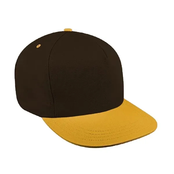 Order Custom High Crown Trucker, Cotton Twill, Snapback Baseball Caps. American... from ASI 73775 Unionwear