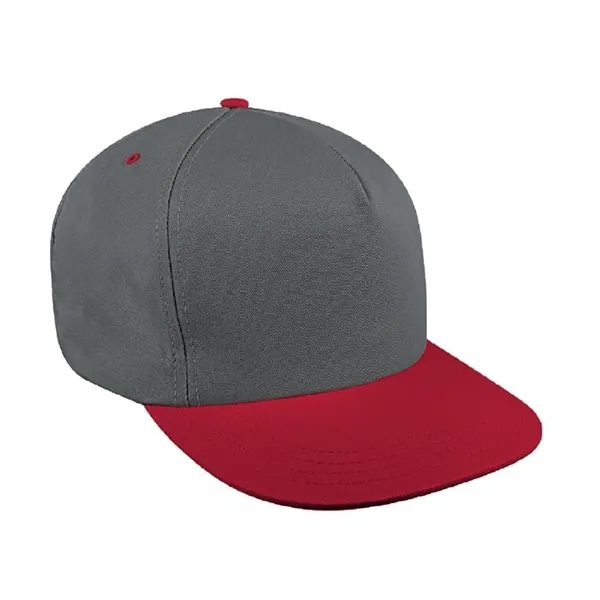 Order Custom High Crown Trucker, Cotton Twill, Snapback Baseball Caps. American... from ASI 73775 Unionwear