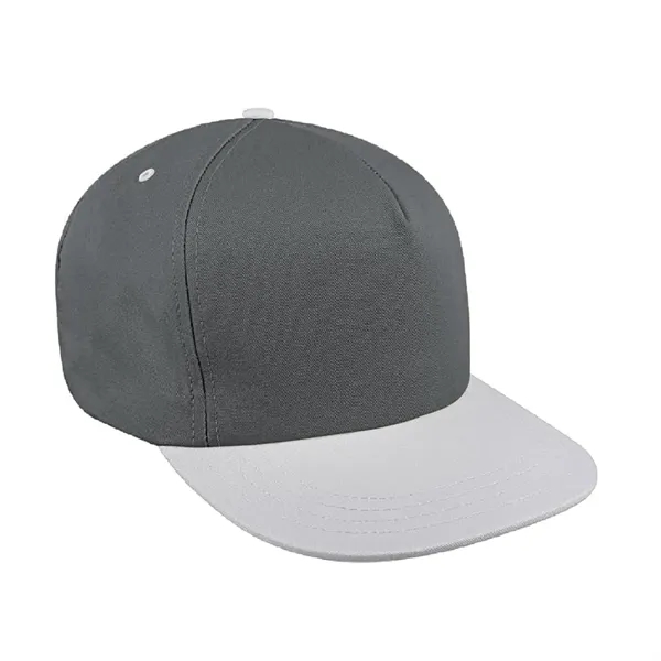 Order Custom High Crown Trucker, Cotton Twill, Snapback Baseball Caps. American... from ASI 73775 Unionwear