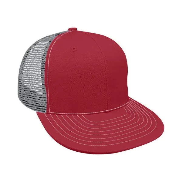 Order Custom Lowstyle Structured, Velcro Strap, Brushed Twill/Mesh Baseball Caps Union... from ASI 73775 Unionwear
