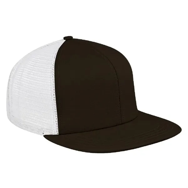 Order Custom Flat Brim High Crown, Cotton Twill/Mesh, Snapback Baseball Caps.... from ASI 73775 Unionwear