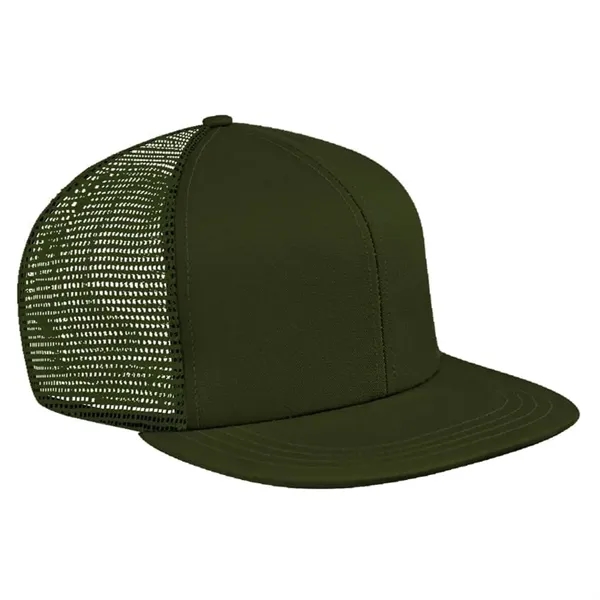 Order Custom Flat Brim High Crown, Cotton Twill/Mesh, Snapback Baseball Caps.... from ASI 73775 Unionwear