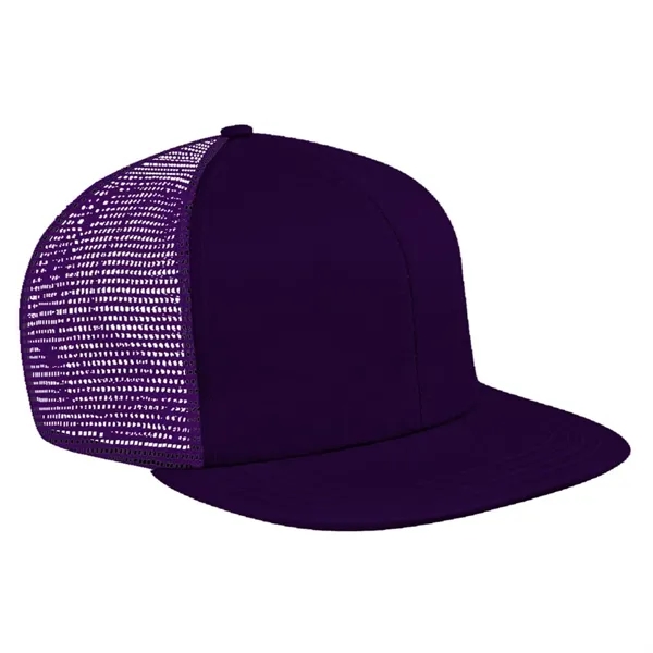 Order Custom Flat Brim High Crown, Cotton Twill/Mesh, Snapback Baseball Caps.... from ASI 73775 Unionwear