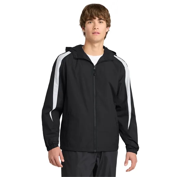 Sport-Tek Fleece-Lined Colorblock Jacket.... from ASI 84863 SanMar