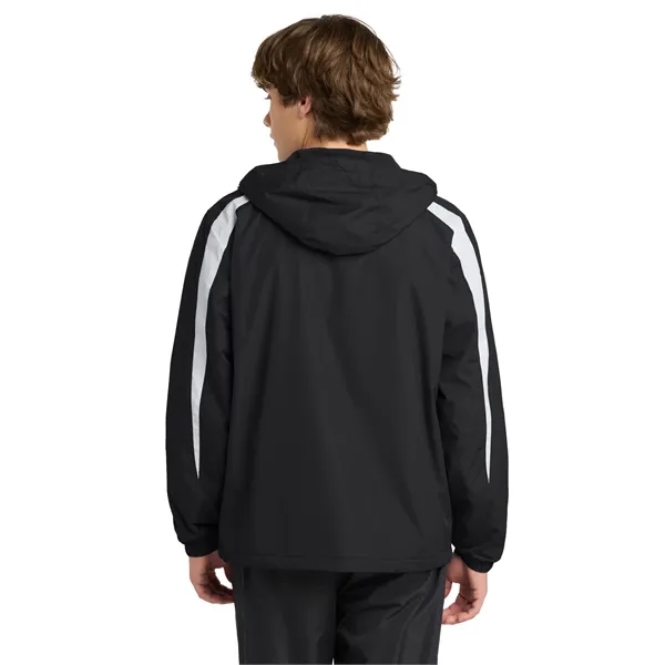 Sport-Tek Fleece-Lined Colorblock Jacket.... from ASI 84863 SanMar
