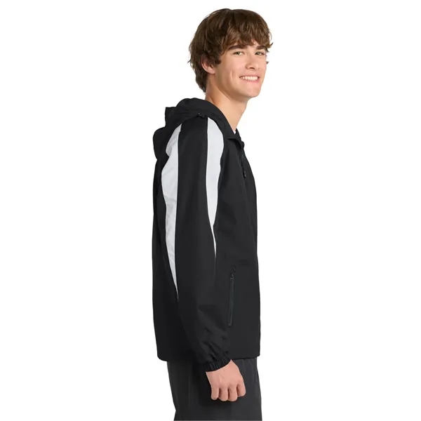 Sport-Tek Fleece-Lined Colorblock Jacket.... from ASI 84863 SanMar