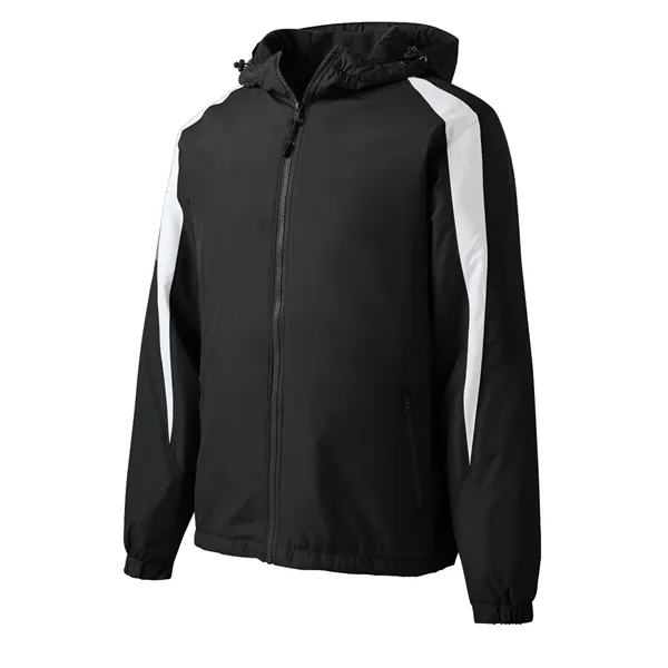 Sport-Tek Fleece-Lined Colorblock Jacket.... from ASI 84863 SanMar