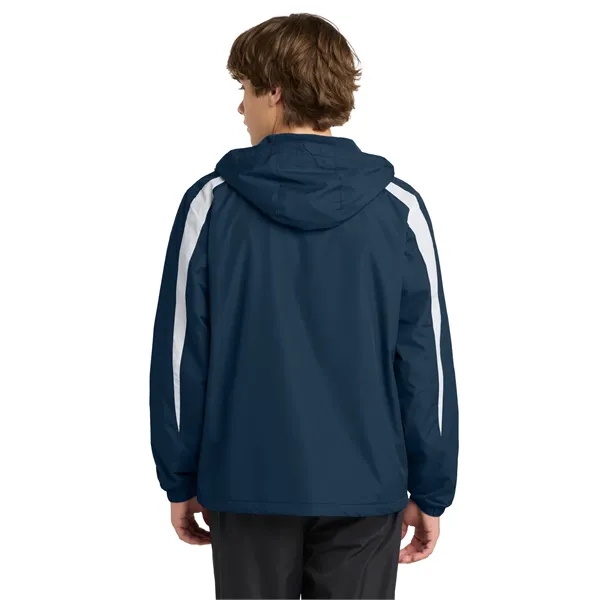 Sport-Tek Fleece-Lined Colorblock Jacket.... from ASI 84863 SanMar