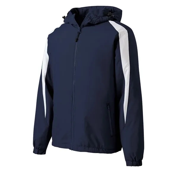 Sport-Tek Fleece-Lined Colorblock Jacket.... from ASI 84863 SanMar
