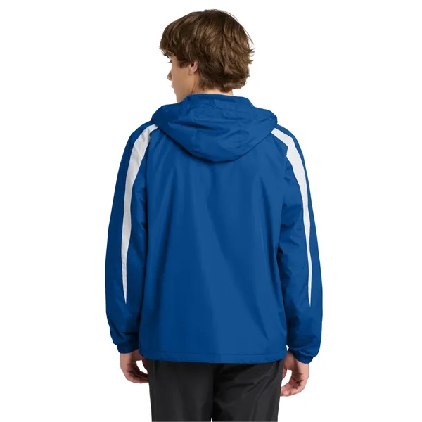 Sport-Tek Fleece-Lined Colorblock Jacket.... from ASI 84863 SanMar