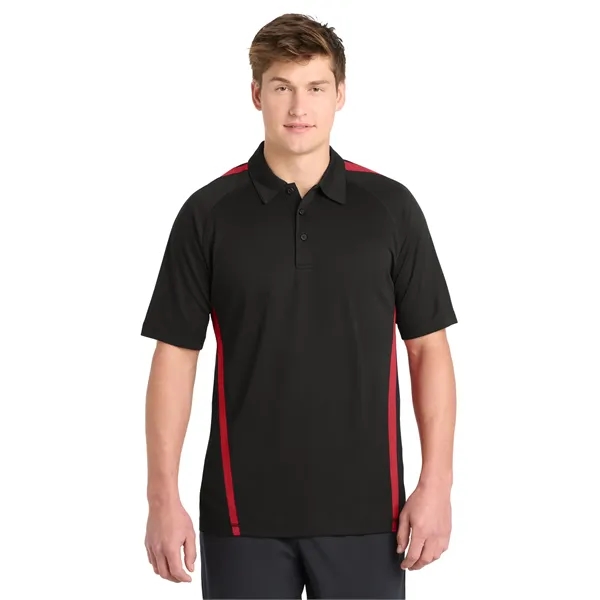 Sport-Tek PosiCharge Micro-Mesh Colorblock Polo.... from ASI 84863 SanMar