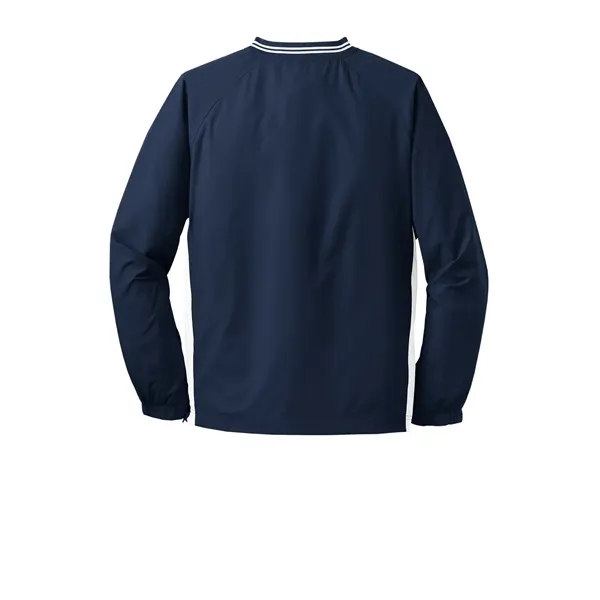 Sport-Tek Tipped V-Neck Raglan Wind Shirt.... from ASI 84863 SanMar