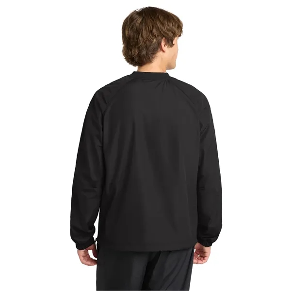 Sport-Tek V-Neck Raglan Wind Shirt.... from ASI 84863 SanMar