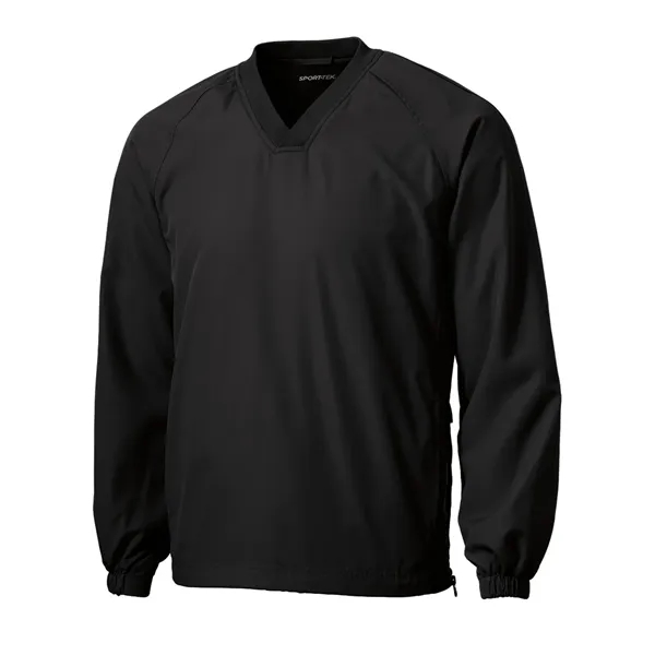 Sport-Tek V-Neck Raglan Wind Shirt.... from ASI 84863 SanMar