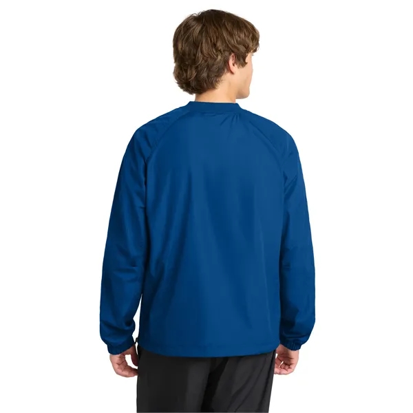 Sport-Tek V-Neck Raglan Wind Shirt.... from ASI 84863 SanMar