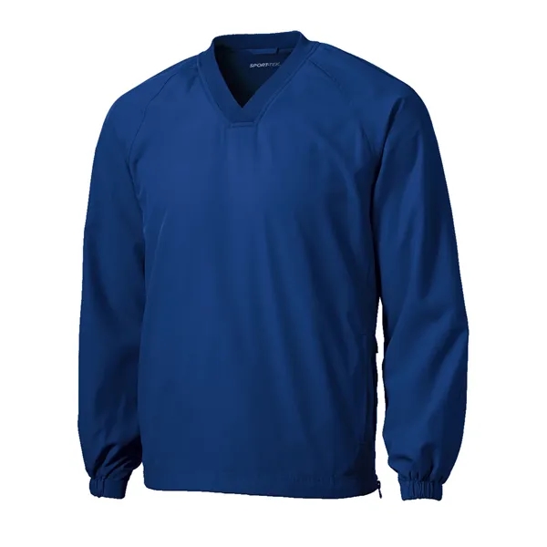 Sport-Tek V-Neck Raglan Wind Shirt.... from ASI 84863 SanMar