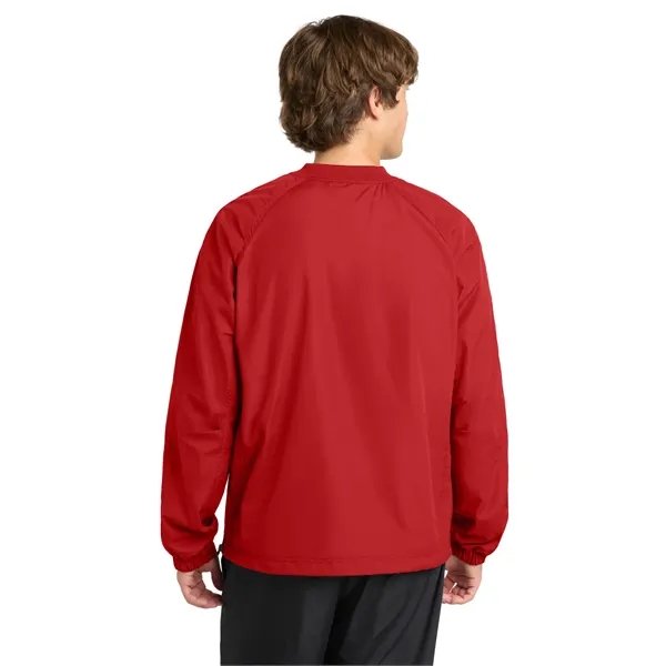 Sport-Tek V-Neck Raglan Wind Shirt.... from ASI 84863 SanMar
