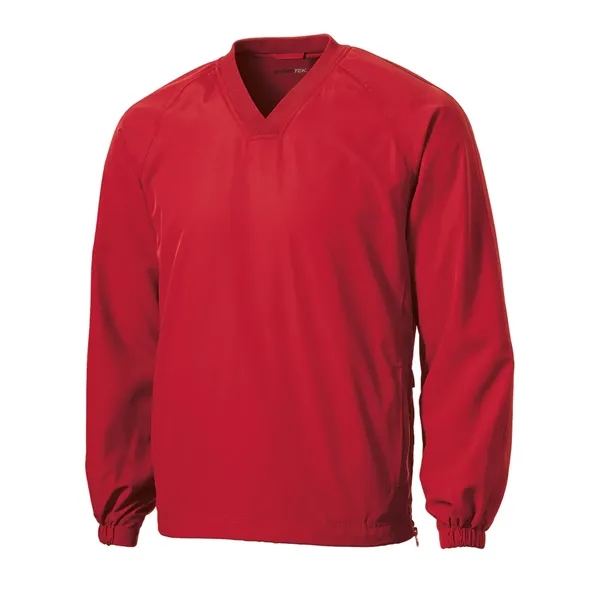 Sport-Tek V-Neck Raglan Wind Shirt.... from ASI 84863 SanMar