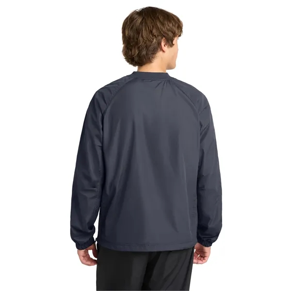 Sport-Tek V-Neck Raglan Wind Shirt.... from ASI 84863 SanMar