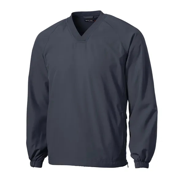Sport-Tek V-Neck Raglan Wind Shirt.... from ASI 84863 SanMar