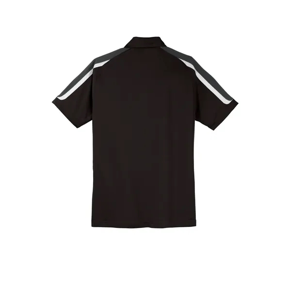 Sport-Tek Tricolor Shoulder Micropique Sport-Wick Polo.... from ASI 84863 SanMar