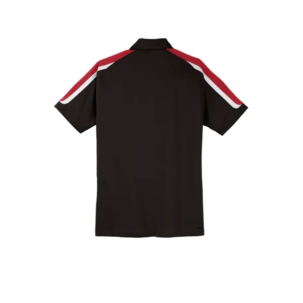 Sport-Tek Tricolor Shoulder Micropique Sport-Wick Polo.... from ASI 84863 SanMar