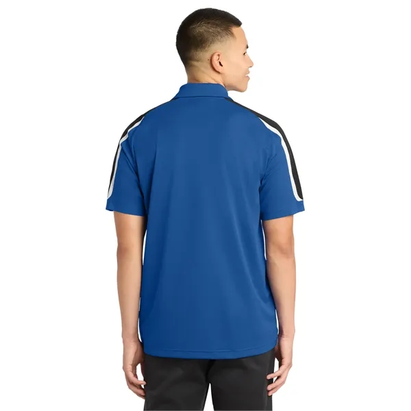 Sport-Tek Tricolor Shoulder Micropique Sport-Wick Polo.... from ASI 84863 SanMar