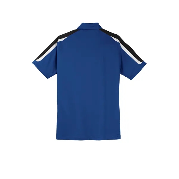 Sport-Tek Tricolor Shoulder Micropique Sport-Wick Polo.... from ASI 84863 SanMar