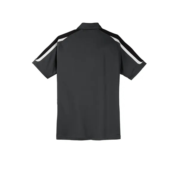 Sport-Tek Tricolor Shoulder Micropique Sport-Wick Polo.... from ASI 84863 SanMar