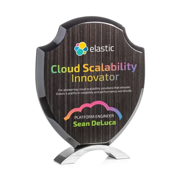 Belgrave Slatewood VividPrint™ Award - Silver... from ASI 84592 St Regis Group / St Regis