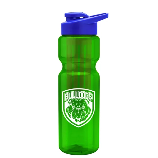 Champion 28 Oz. Transparent Bottle - Drink Thru Lid and Large... from ASI 40480 Koozie Group