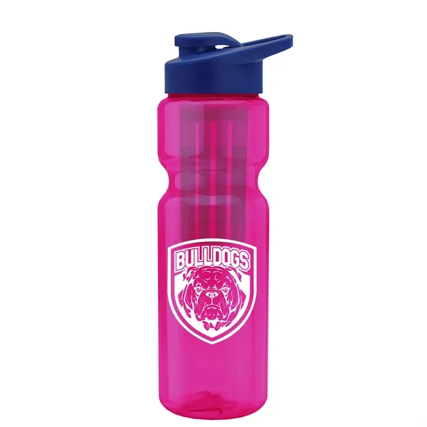 Champion 28 Oz. Transparent Bottle - Drink Thru Lid and Large... from ASI 40480 Koozie Group