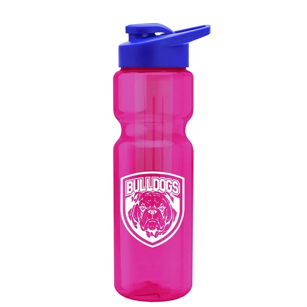 Champion 28 Oz. Transparent Bottle - Drink Thru Lid and Large... from ASI 40480 Koozie Group
