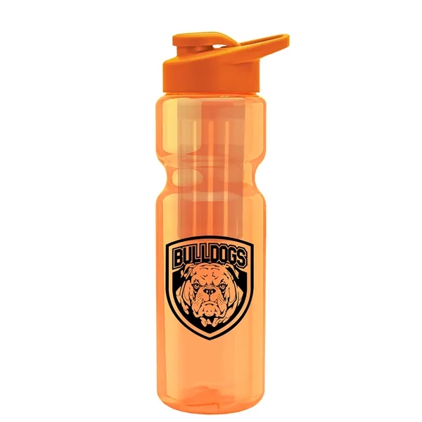 Champion 28 Oz. Transparent Bottle - Drink Thru Lid and Large... from ASI 40480 Koozie Group