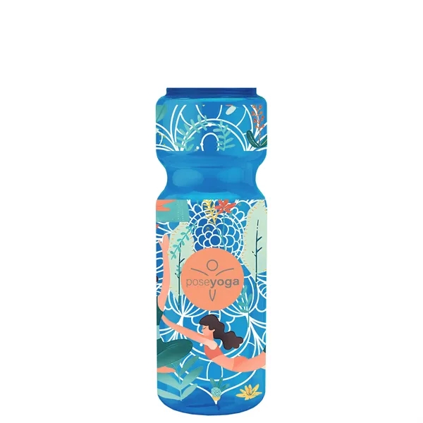 Champion 28 Oz. Transparent Bottle - Drink Thru Lid and Large... from ASI 40480 Koozie Group