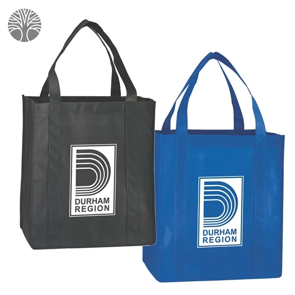 15" x 13" x 10" shopping bag with handles.... from ASI 57653 Gold Bond