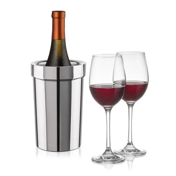 The Milano Wine Cooler & Wine Set combines sleek sophistication with... from ASI 84592 St Regis Group