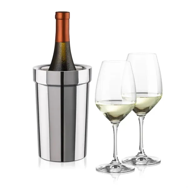 The Milano Wine Cooler & Wine Set combines sleek sophistication with... from ASI 84592 St Regis Group