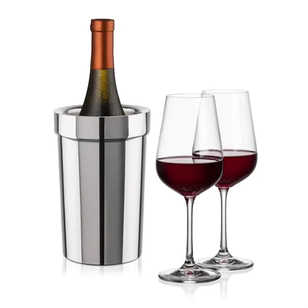 The Milano Wine Cooler & Wine Set combines sleek sophistication with... from ASI 84592 St Regis Group