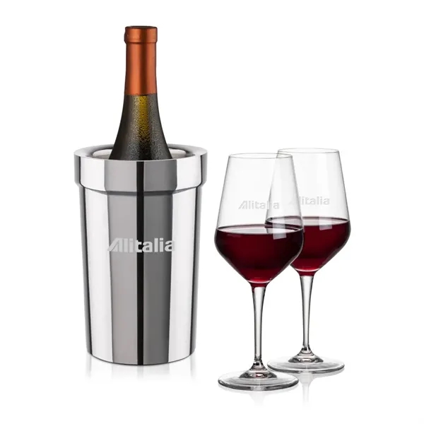 The Milano Wine Cooler & Wine Set combines sleek sophistication with... from ASI 84592 St Regis Group